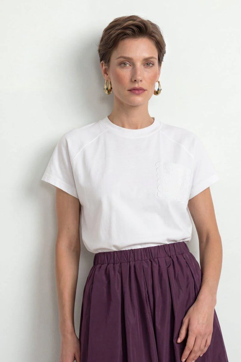 Blusenshirt mit Raglanärmeln