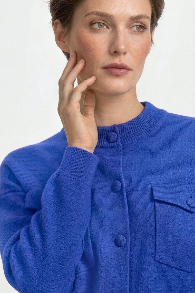 Cardigan mit Brusttaschen - Image 4