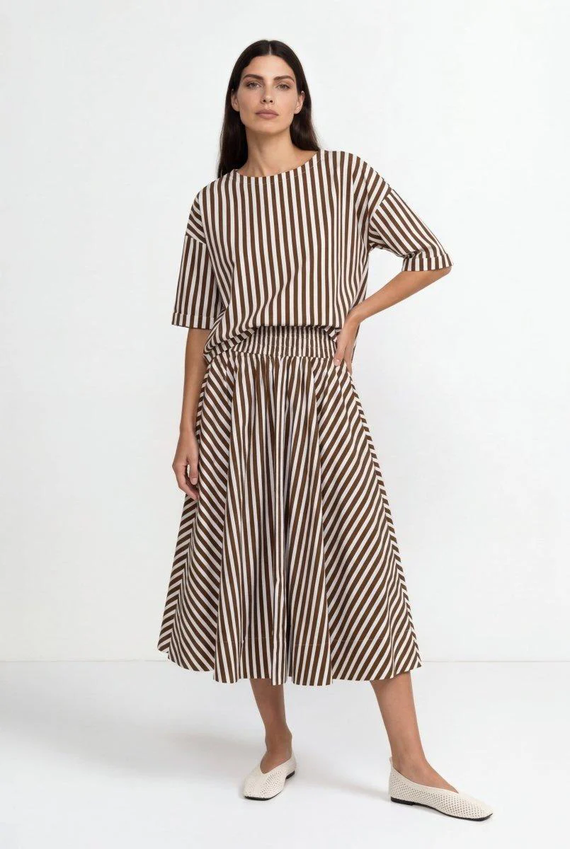 Gestreiftes Crop-Shirt - Image 6
