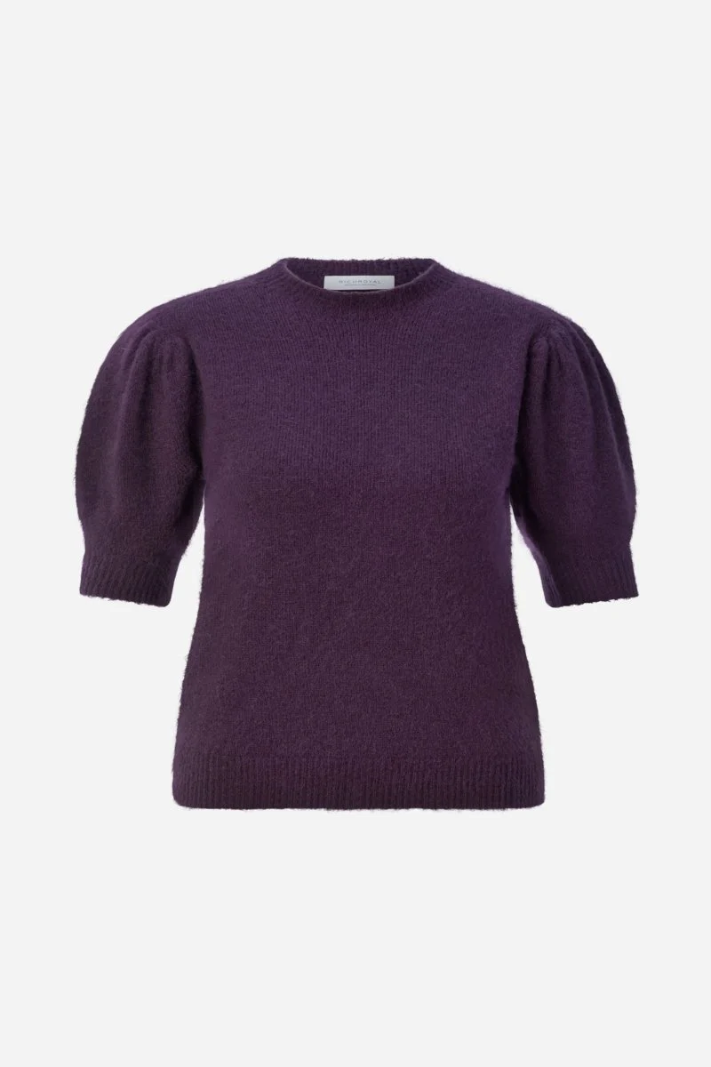Kurzarm-Pullover mit Puffärmeln - Image 5