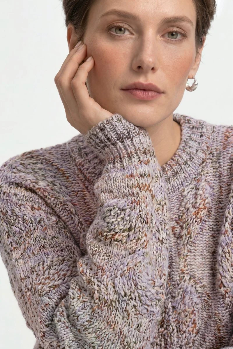 Pullover mit Zopfmuster - Image 2
