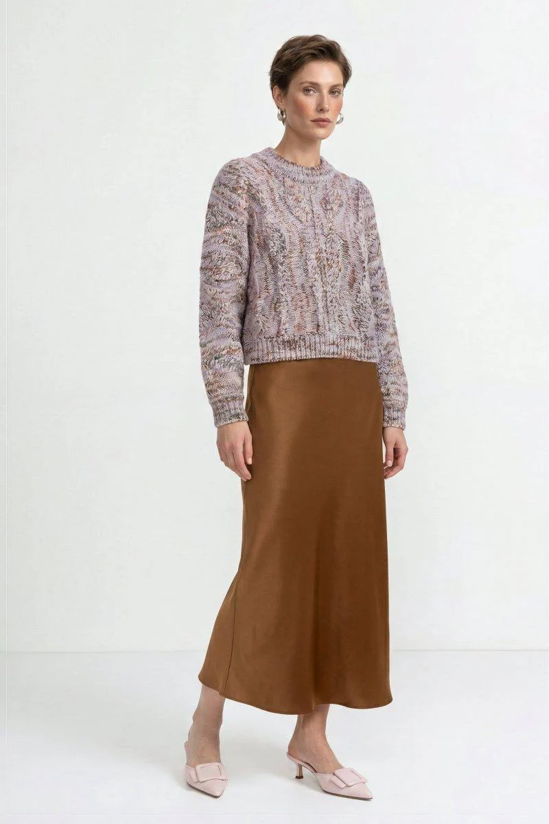 Pullover mit Zopfmuster - Image 3