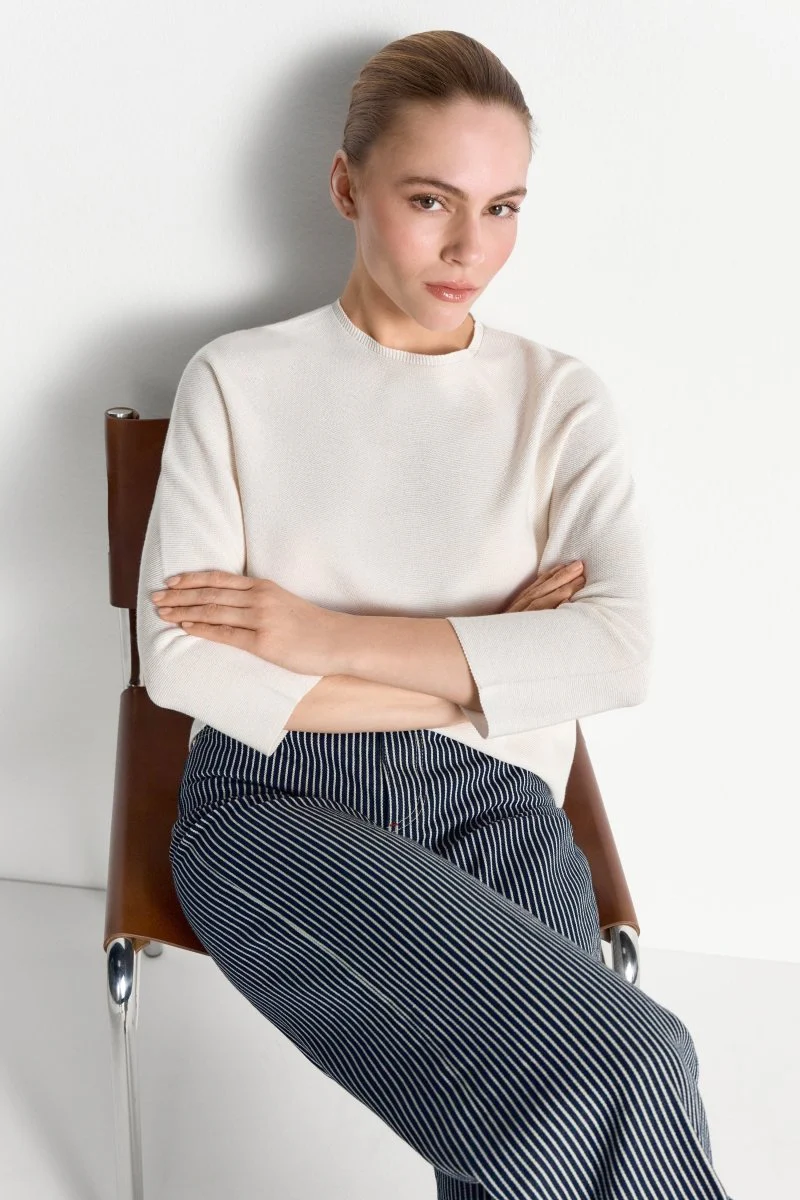 Feinstrickpullover mit Crewneck - Image 11