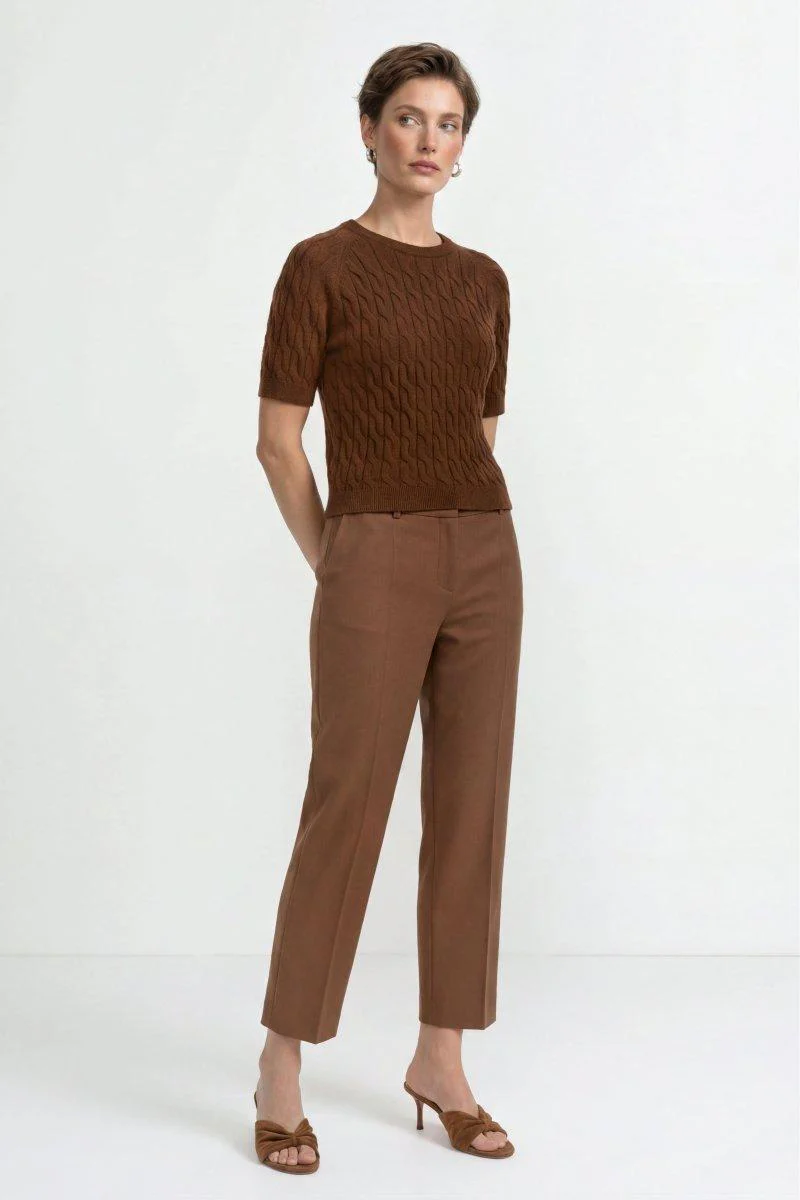 Pullover mit Zopfstrick - Image 2