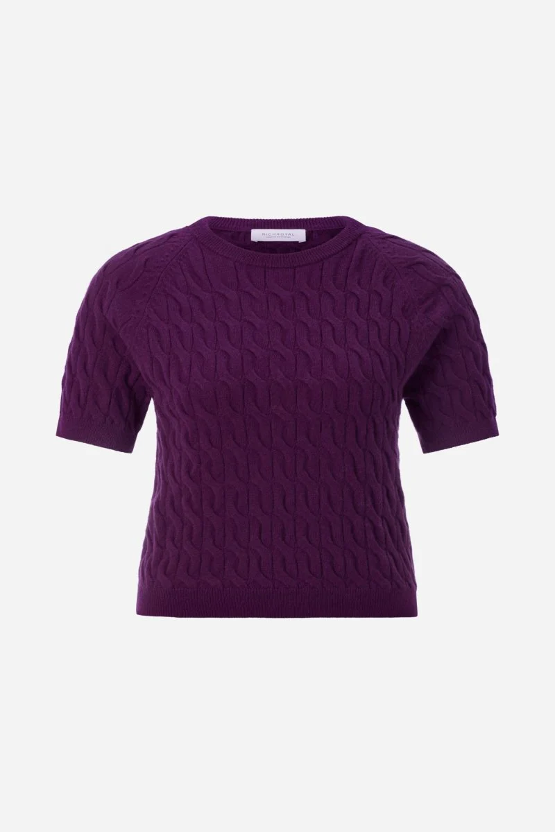 Pullover mit Zopfstrick - Image 6