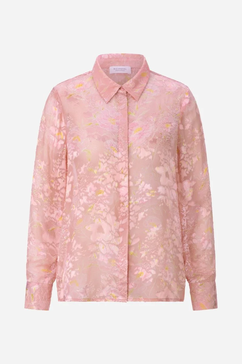 Bluse mit floralem Print - Image 6