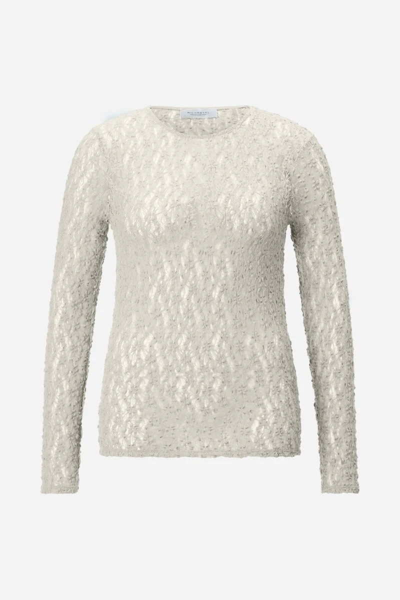 Spitzen-Langarmshirt - Image 5