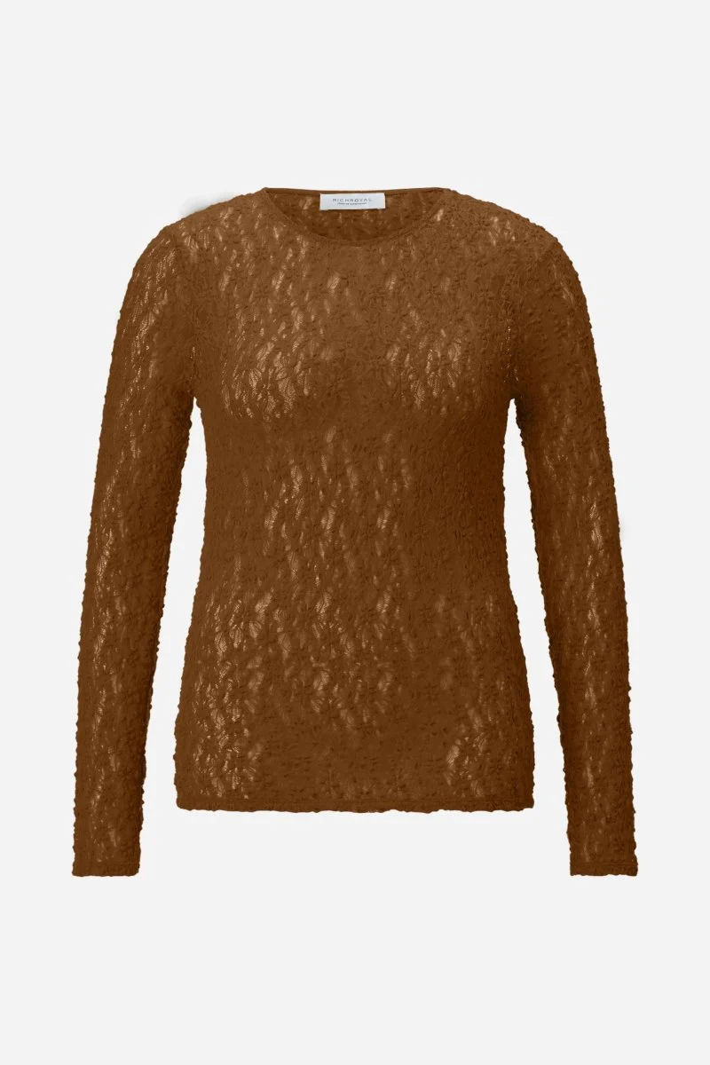 Spitzen-Langarmshirt - Image 5