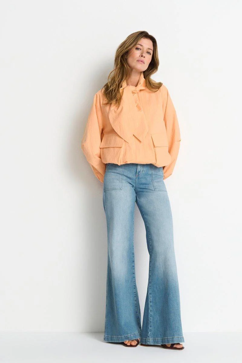 Denim Wide Leg Jeans