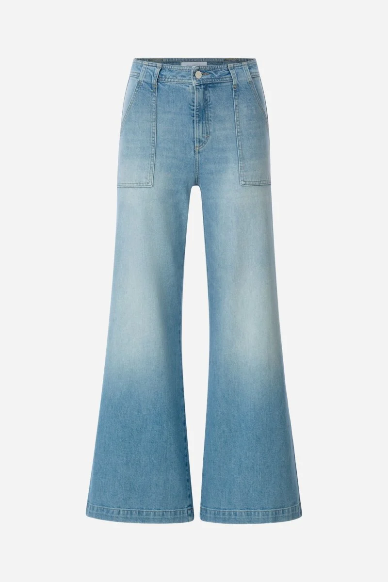 Denim Wide Leg Jeans - Image 5