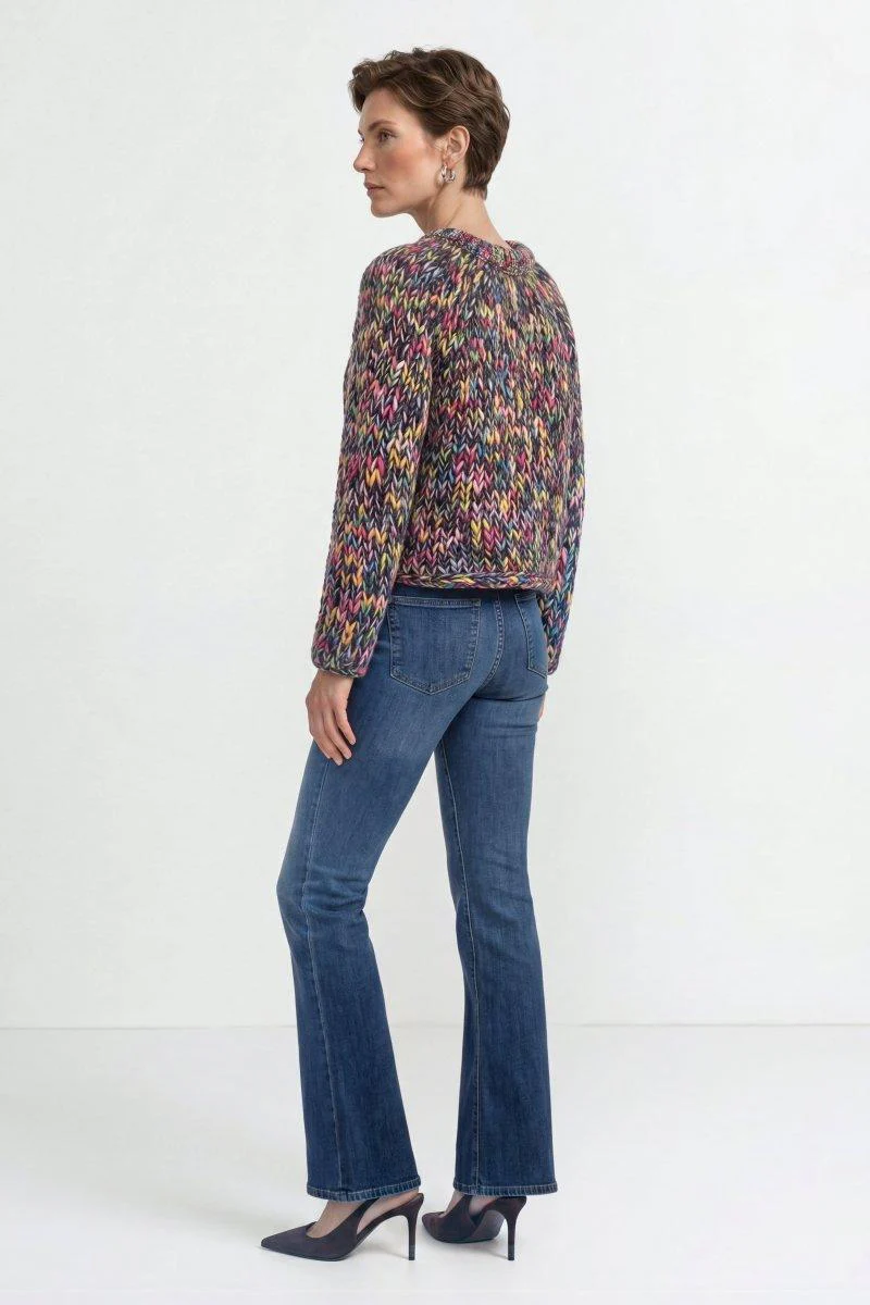 Cropped Grobstrickpullover - Image 3