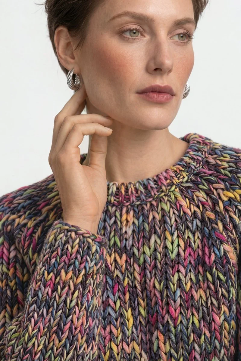 Cropped Grobstrickpullover - Image 4