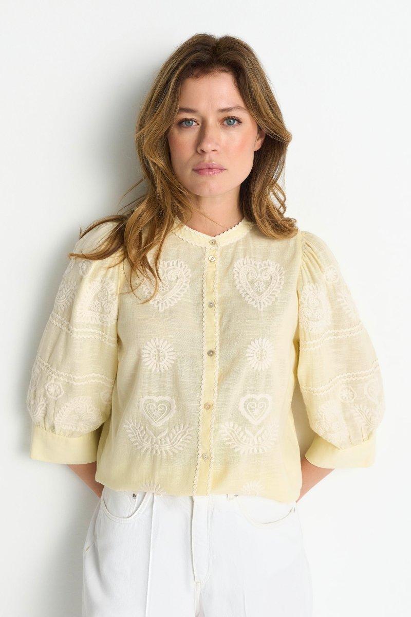 Boho-Bluse mit Stickerei - Image 6