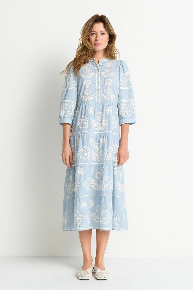 Boho-Kleid mit Stickerei - Image 2