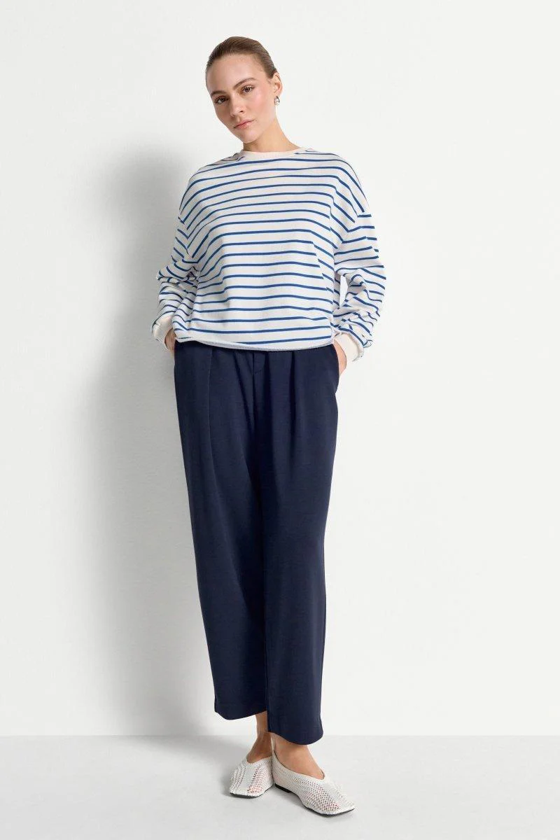 Gestreiftes Oversize-Sweatshirt - Image 2