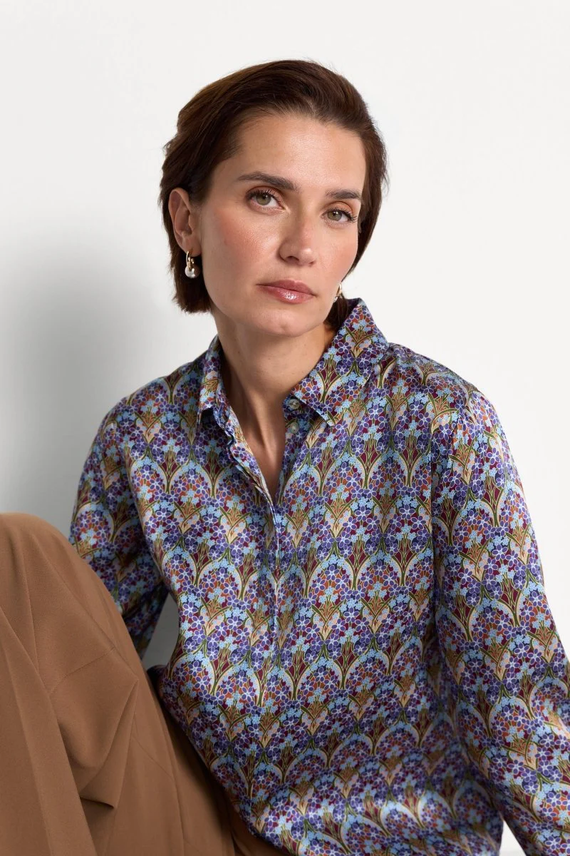 Bluse mit Print – Made with Liberty Fabric - Image 2