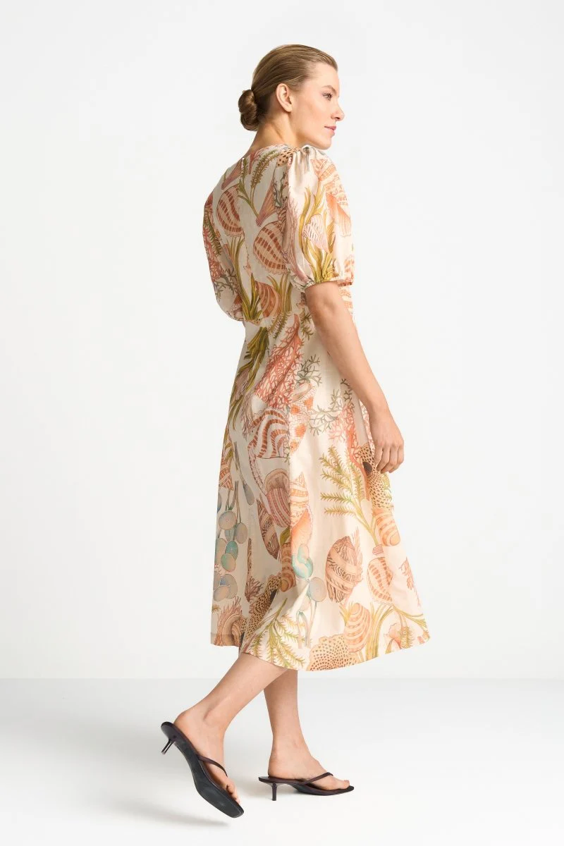 Midikleid mit Muschelprint - Image 4