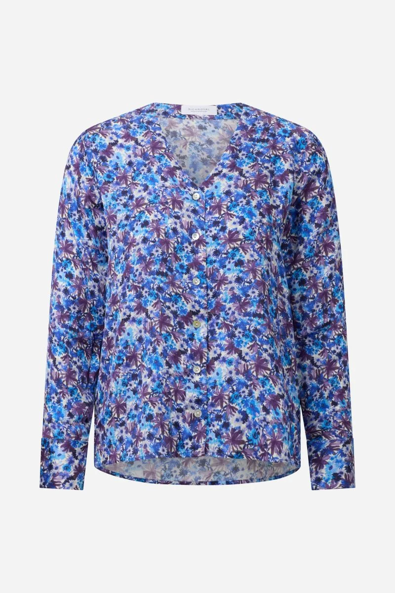 Bluse mit V-Ausschnitt - Image 5