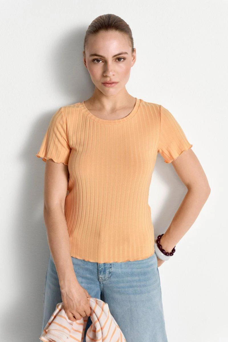 Figurbetontes Rippshirt - Image 6