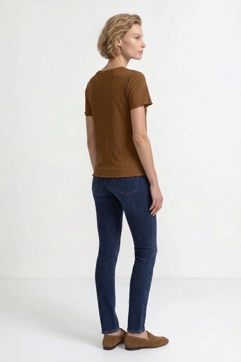 Figurbetontes Rippshirt - Image 3