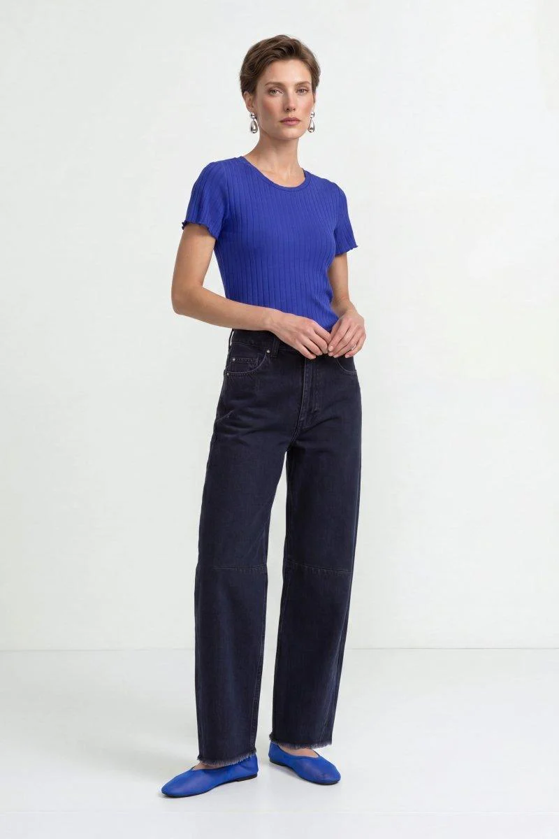 Figurbetontes Rippshirt - Image 2