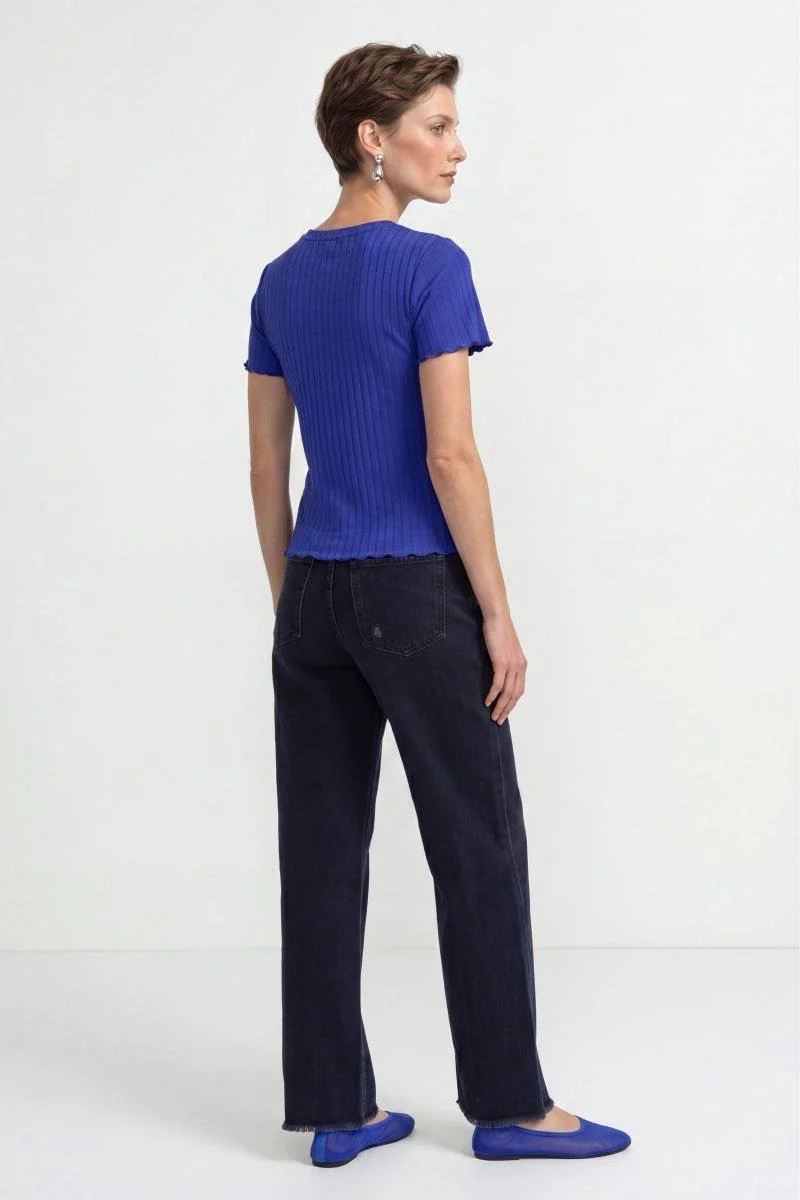 Figurbetontes Rippshirt - Image 3