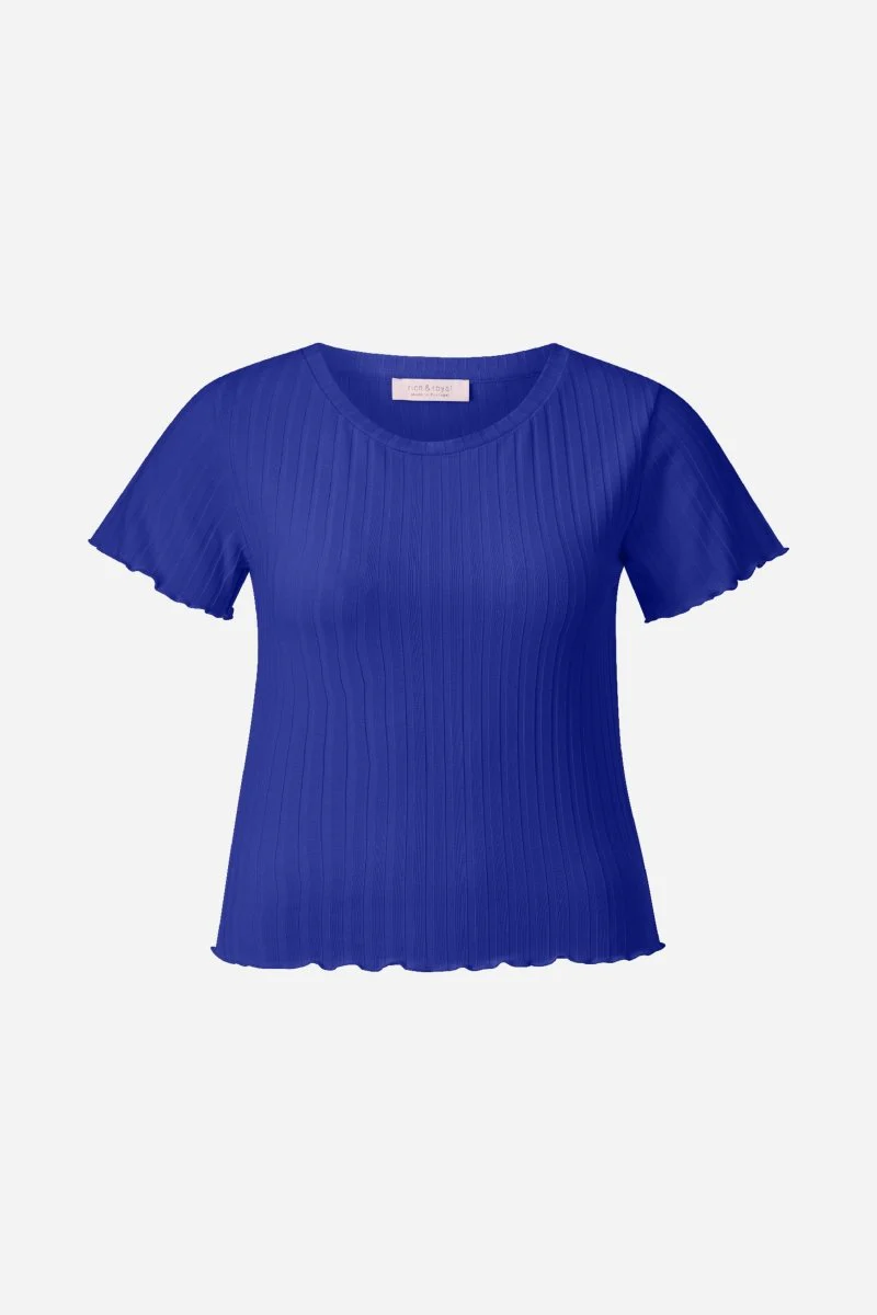 Figurbetontes Rippshirt - Image 6