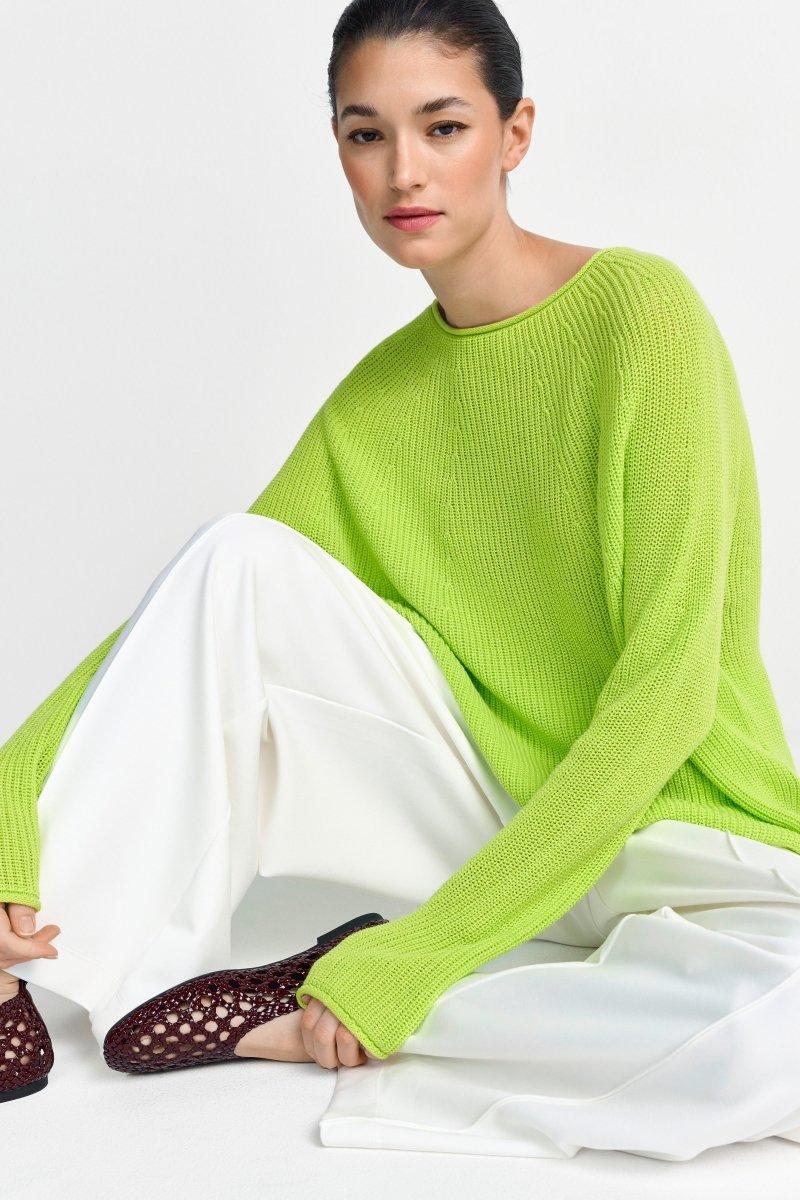 Rippstrickpullover mit Crewneck - Image 11