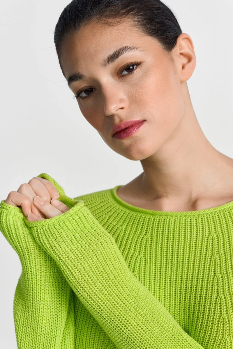 Rippstrickpullover mit Crewneck - Image 12