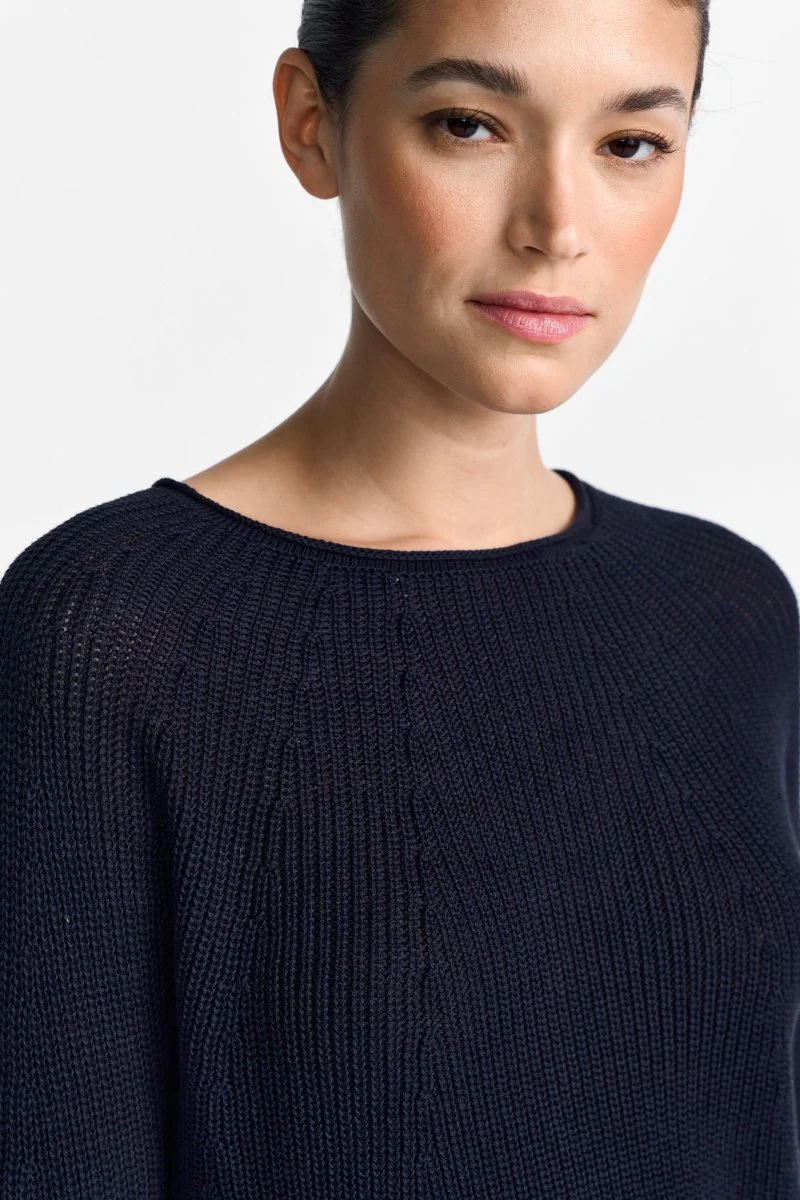 Rippstrickpullover mit Crewneck - Image 4