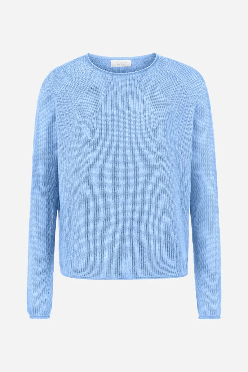 Rippstrickpullover mit Crewneck - Image 5