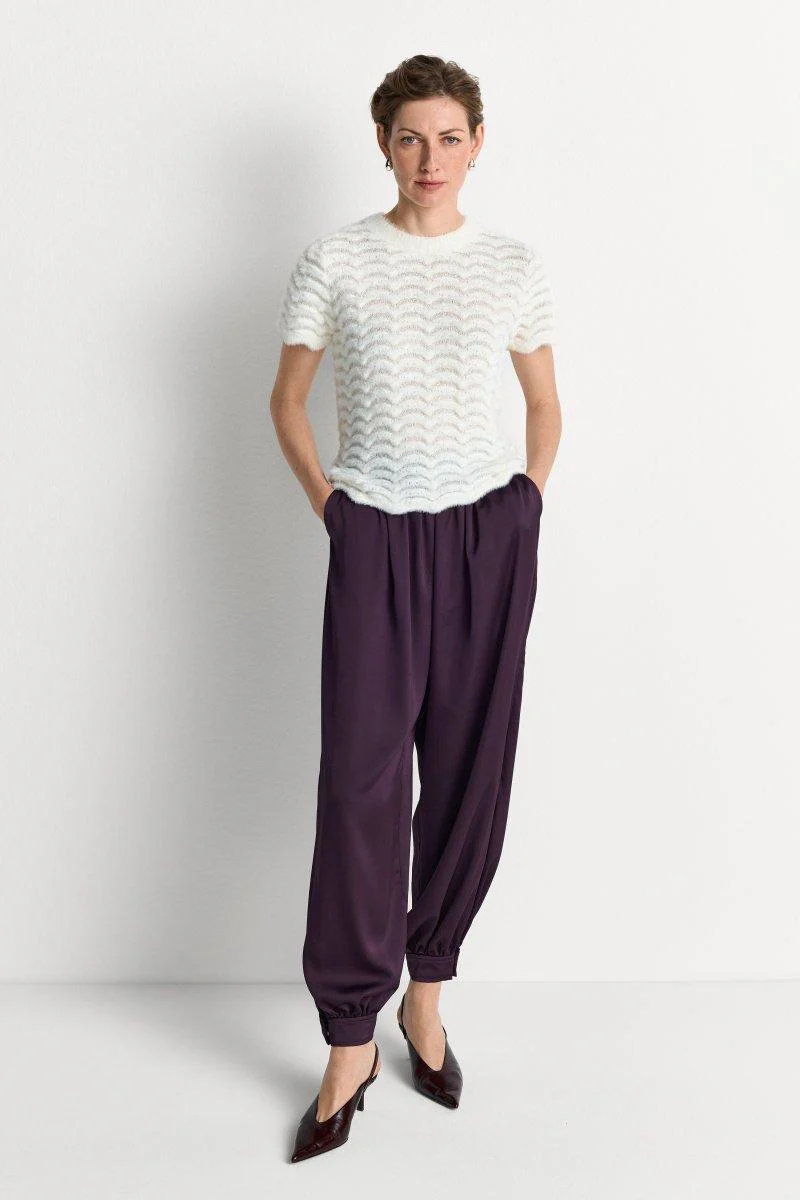T-Shirt mit Muschelsaum - Image 2