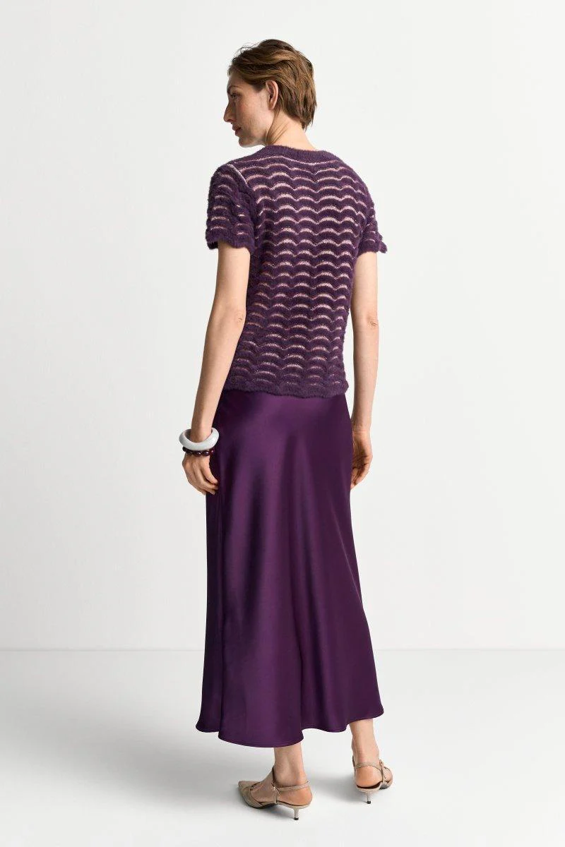 T-Shirt mit Muschelsaum - Image 3