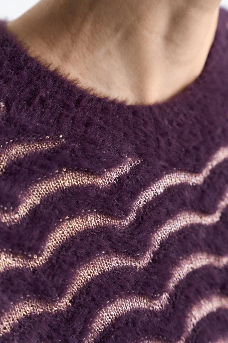T-Shirt mit Muschelsaum - Image 4