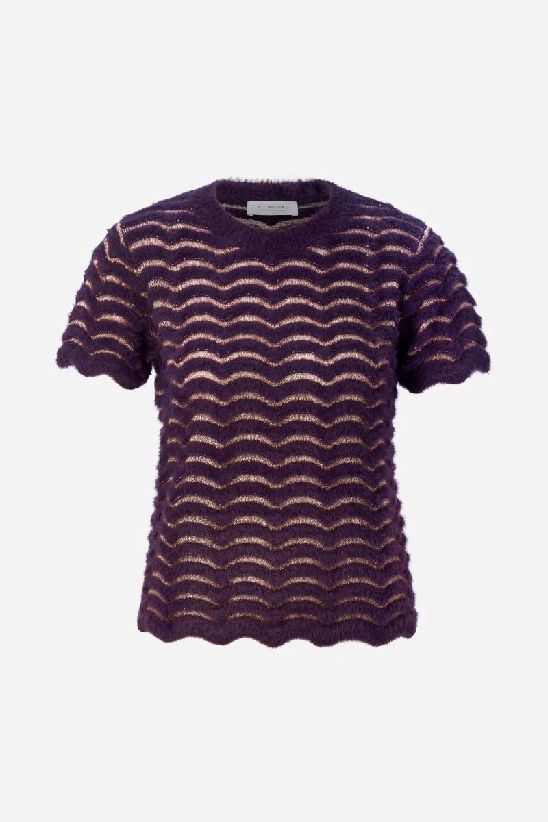 T-Shirt mit Muschelsaum - Image 5