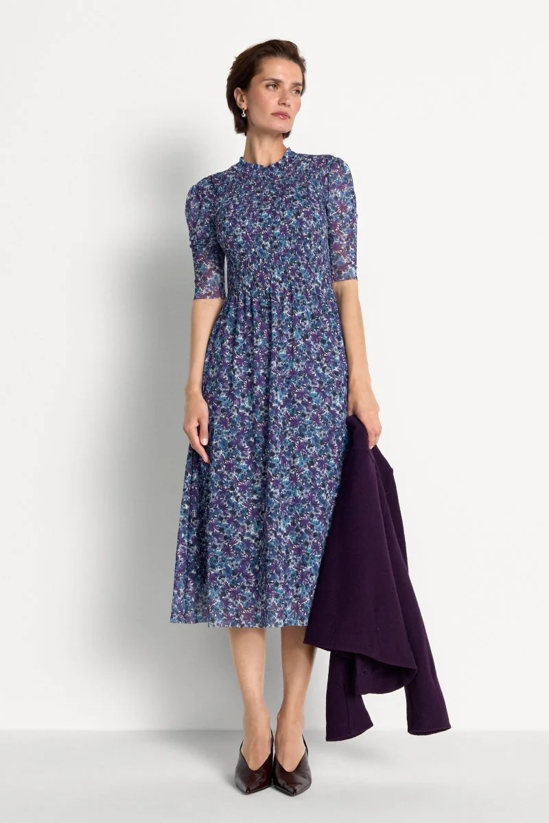 Florales Meshkleid - Image 2