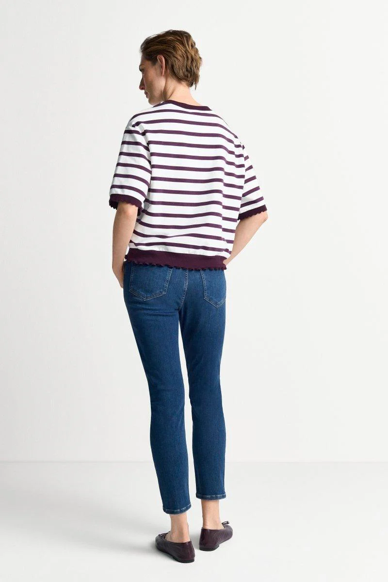 Gestreiftes Kurzarmshirt - Image 4