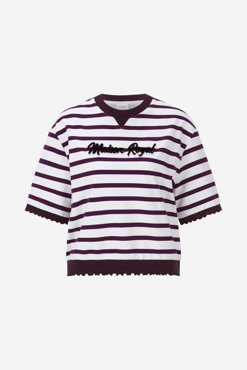 Gestreiftes Kurzarmshirt - Image 5