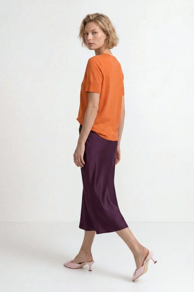 T-Shirt mit gerippten Ärmelabschlüssen - Image 3