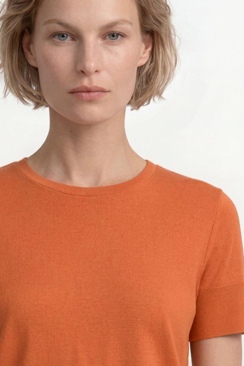 T-Shirt mit gerippten Ärmelabschlüssen - Image 4