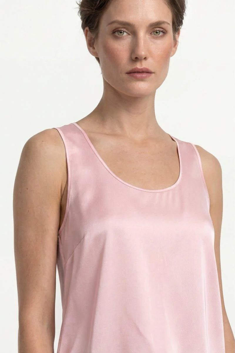 Satin Top mit Spitze - Image 4